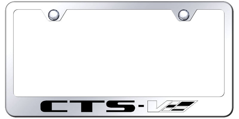 CTS-V Stainless Steel Frame - Laser Etched Mirrored