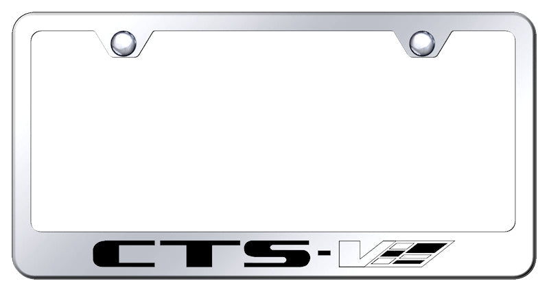 CTS-V Stainless Steel Frame - Laser Etched Mirrored