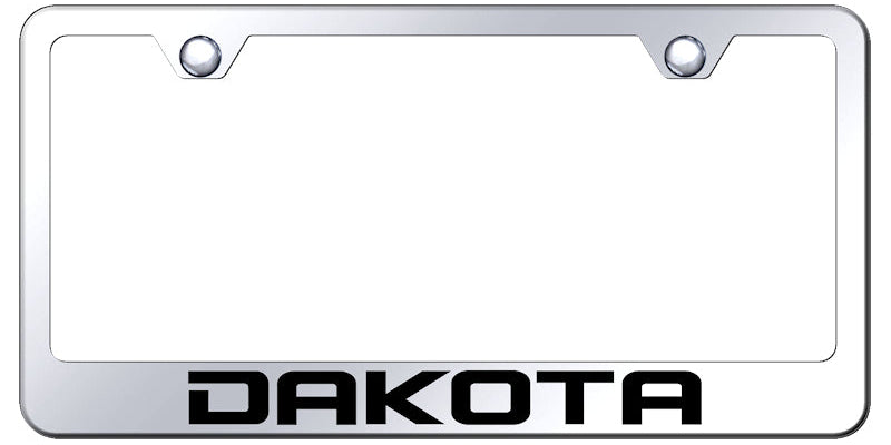 Dakota Stainless Steel Frame - Laser Etched Mirrored