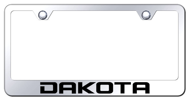 Dakota Stainless Steel Frame - Laser Etched Mirrored