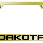 Dakota Stainless Steel Frame - Laser Etched Gold