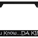 DA KINE Stainless Steel Frame - Laser Etched Black