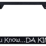 DA KINE Stainless Steel Frame - Laser Etched Rugged Black