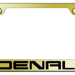 Denali Stainless Steel Frame - Laser Etched Gold