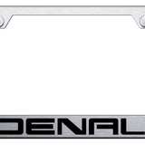 Denali Stainless Steel Frame - Laser Etched Brushed