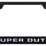 Super Duty Stainless Steel Frame - Laser Etched Rugged Black