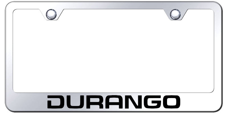 Durango Stainless Steel Frame - Laser Etched Mirrored