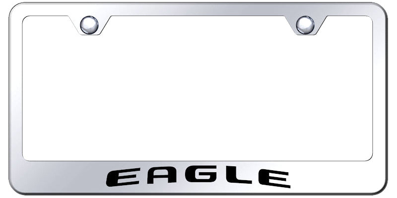 Eagle Stainless Steel Frame - Laser Etched Mirrored