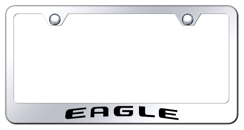 Eagle Stainless Steel Frame - Laser Etched Mirrored