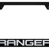 Ford Ranger Stainless Steel Frame - Laser Etched Black