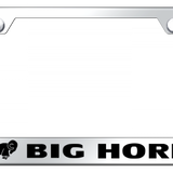 Ram Big Horn Stainless Steel Frame - Laser Etched Mirrored