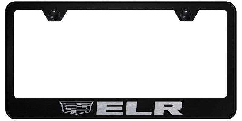 ELR 2014 Stainless Steel Frame - Laser Etched Black