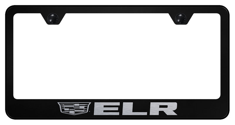 ELR 2014 Stainless Steel Frame - Laser Etched Black