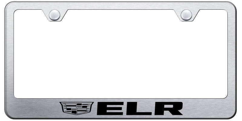 ELR 2014 Stainless Steel Frame - Laser Etched Brushed