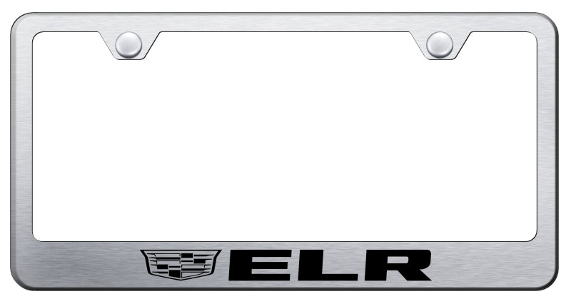 ELR 2014 Stainless Steel Frame - Laser Etched Brushed