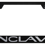 Enclave Stainless Steel Frame - Laser Etched Black