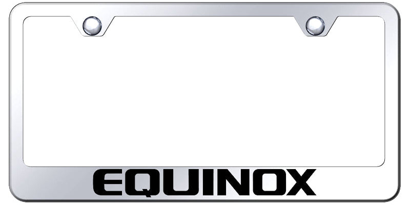 Equinox Stainless Steel Frame - Laser Etched Mirrored