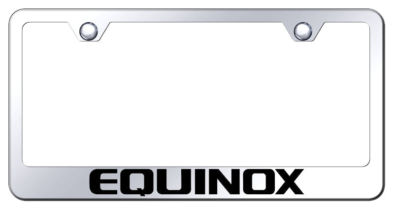 Equinox Stainless Steel Frame - Laser Etched Mirrored