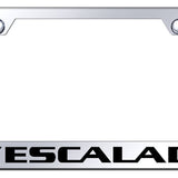 Escalade 2014 Stainless Steel Frame - Laser Etched Mirrored