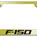 F-150 Stainless Steel Frame - Laser Etched Gold