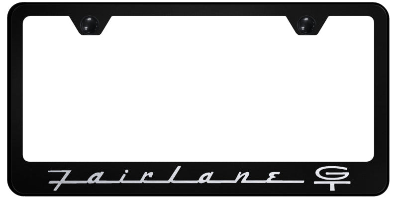 Fairlane GT Cut-Out Frame - Laser Etched Black