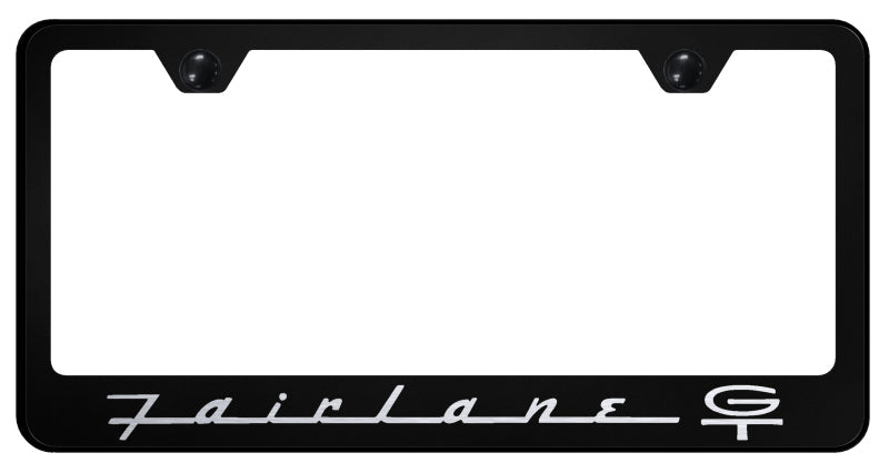 Fairlane GT Cut-Out Frame - Laser Etched Black