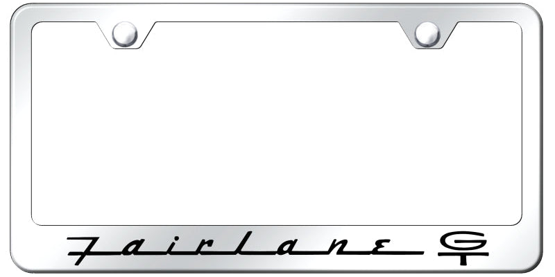 Fairlane GT Cut-Out Frame - Laser Etched Mirrored