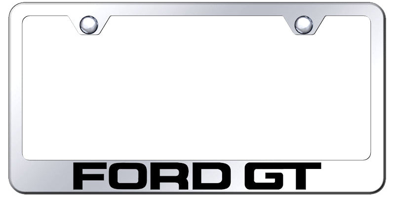 Ford GT Stainless Steel Frame - Laser Etched Mirrored