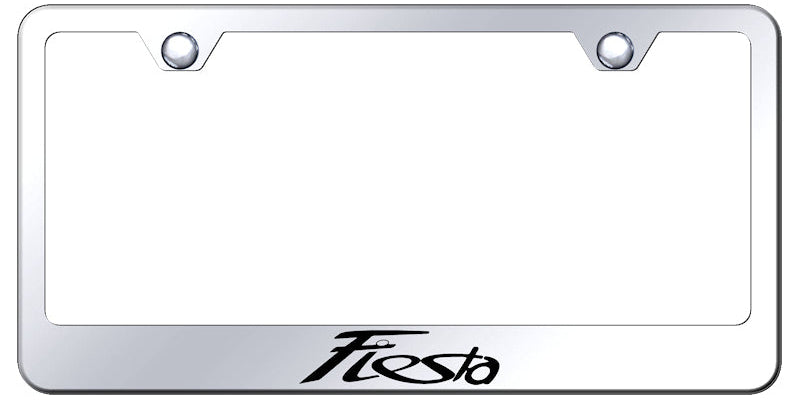 Fiesta Stainless Steel Frame - Laser Etched Mirrored