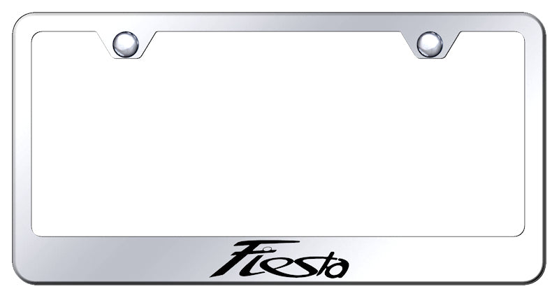 Fiesta Stainless Steel Frame - Laser Etched Mirrored