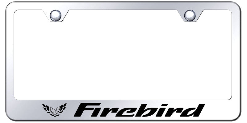 Firebird Stainless Steel Frame - Laser Etched Mirrored