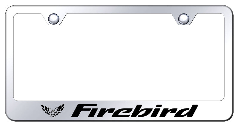 Firebird Stainless Steel Frame - Laser Etched Mirrored