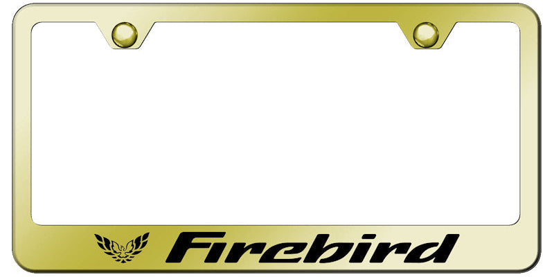 Firebird Stainless Steel Frame - Laser Etched Gold