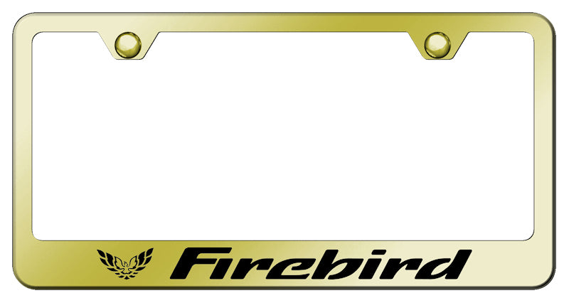 Firebird Stainless Steel Frame - Laser Etched Gold