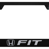 Fit Stainless Steel Frame - Laser Etched Black