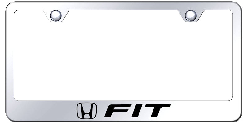 Fit Stainless Steel Frame - Laser Etched Mirrored