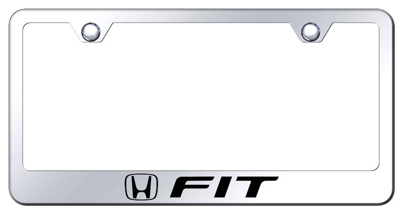 Fit Stainless Steel Frame - Laser Etched Mirrored