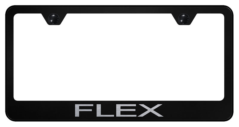 Flex Stainless Steel Frame - Laser Etched Black