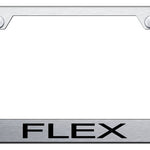 Flex Stainless Steel Frame - Laser Etched Brushed