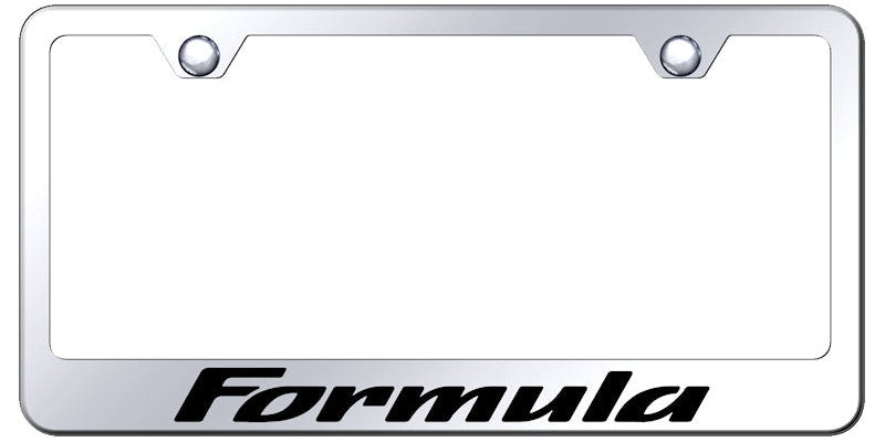 Formula Stainless Steel Frame - Laser Etched Mirrored