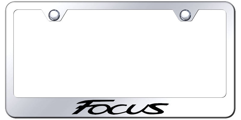 Focus Stainless Steel Frame - Laser Etched Mirrored