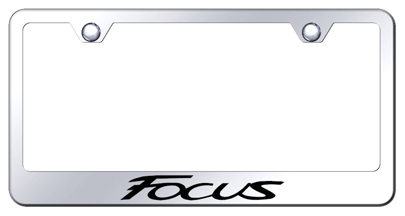 Focus Stainless Steel Frame - Laser Etched Mirrored