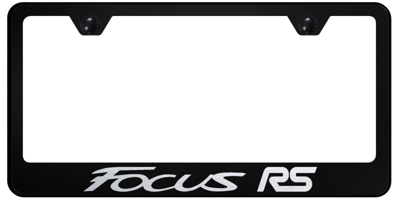 Focus RS Stainless Steel Frame - Laser Etched Black