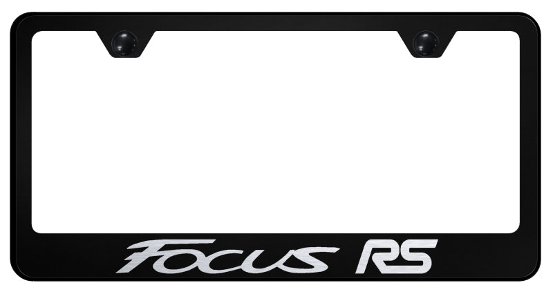 Focus RS Stainless Steel Frame - Laser Etched Black