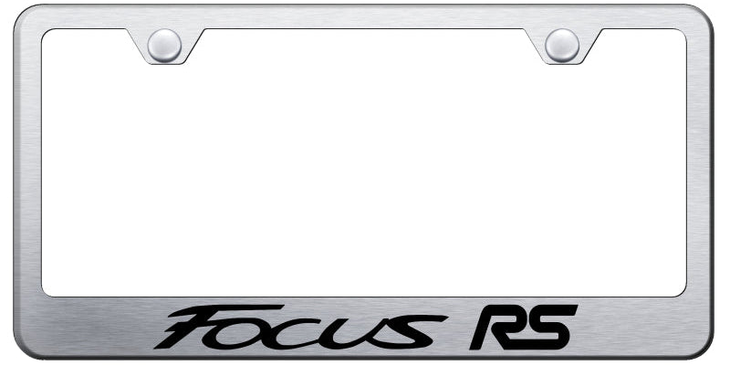 Focus RS Stainless Steel Frame - Laser Etched Brushed