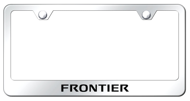 Frontier Stainless Steel Frame - Laser Etched Mirrored