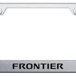 Frontier Stainless Steel Frame - Laser Etched Brushed