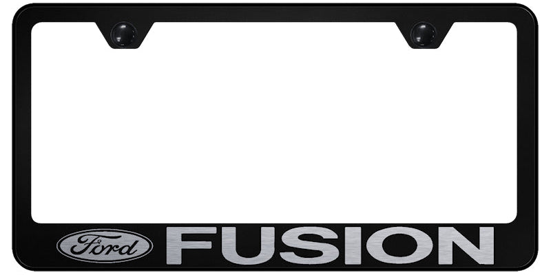 Fusion Stainless Steel Frame - Laser Etched Black