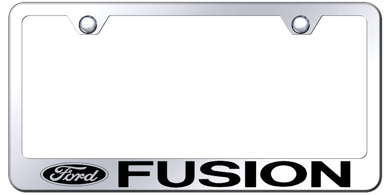 Fusion Stainless Steel Frame - Laser Etched Mirrored