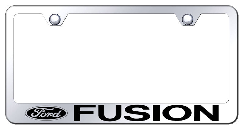 Fusion Stainless Steel Frame - Laser Etched Mirrored